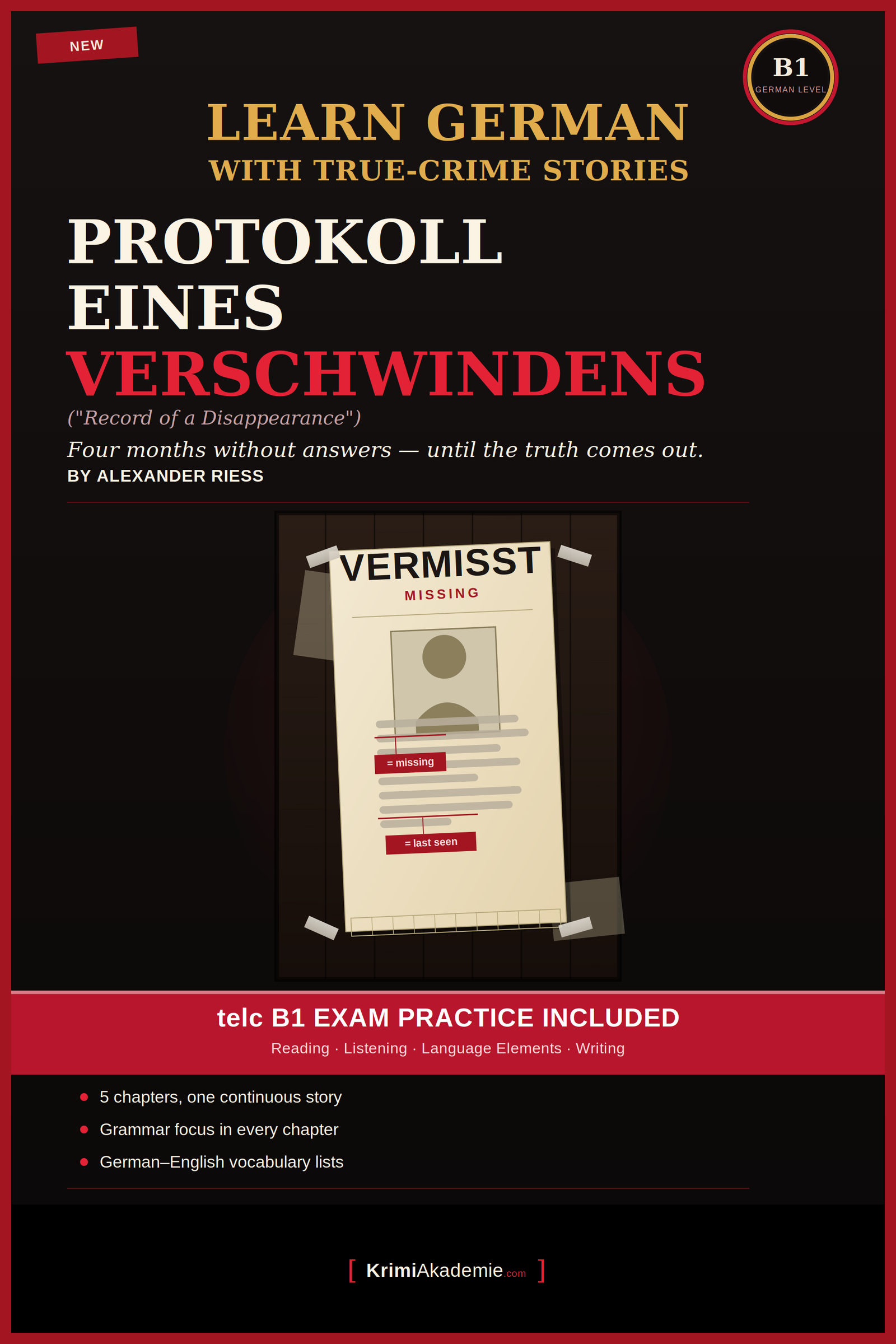 Protokoll eines Verschwindens cover